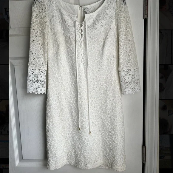 Jessica Simpson | Dresses | White Lace Dress Perfect For Soon To Be Brides  | Poshmark